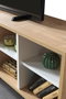 Hanah Home Şile 3611 Soporte para TV Roble Zafiro y Blanco